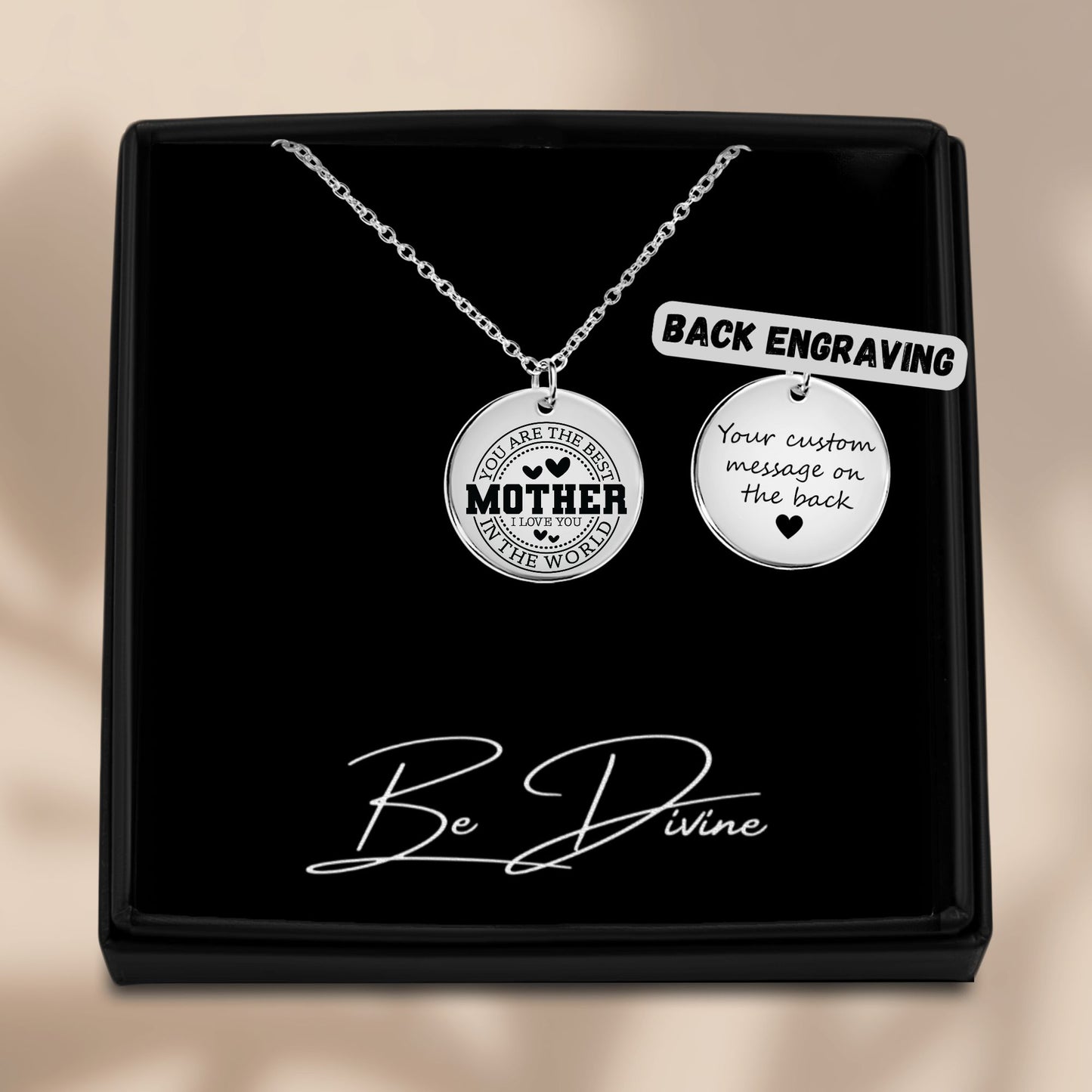 Be Divine Halskæde - You are the best mother in the world