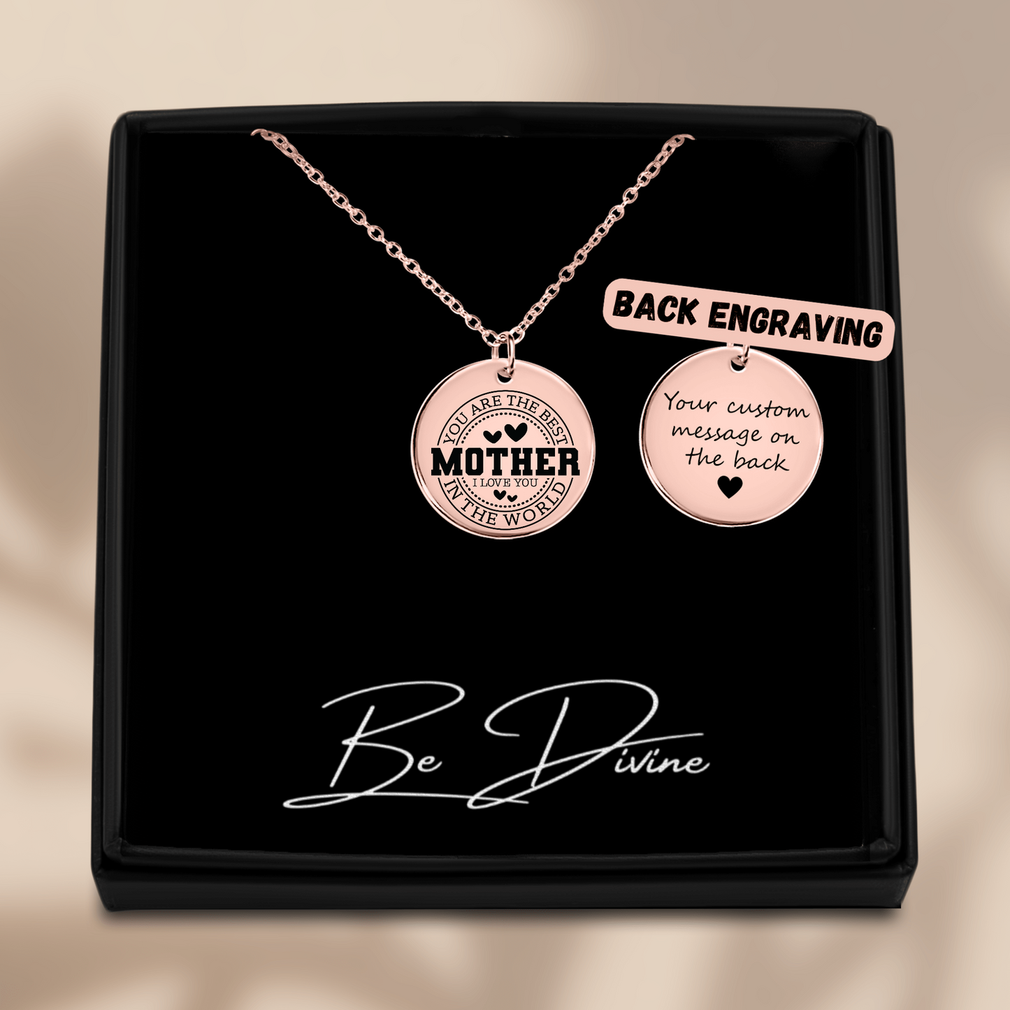 Be Divine Halskæde - You are the best mother in the world