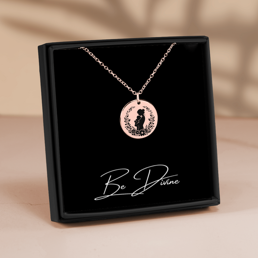Be Divine halskæde - Mor med barn